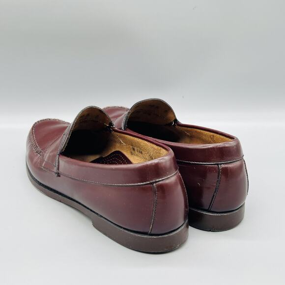 GH Bass & Co Shoes Mens 10.5 Brown Leather Weejuns Penny Loafers Slip On Dress main image 6